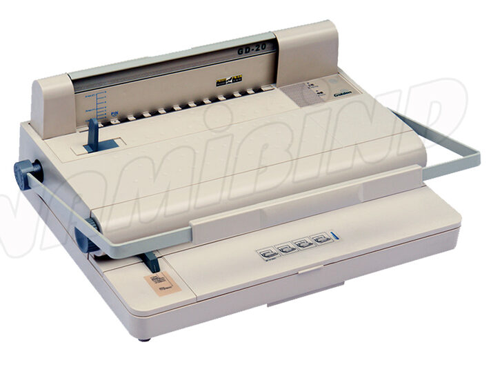 Namibind System1 Manual Velo Binding Machine | 20-Sheet Punch Capacity | 250-Sheet Binding | Open Throat Design | Adjustable Back Space
