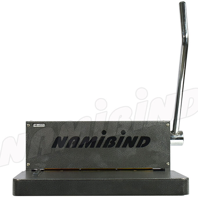 Namibind A225 Manual Binding Machine, A4 Size, 25 Sheet Punch (80g), 300/400 Sheet Binding Capacity, Heavy Steel Punch, Open Throat