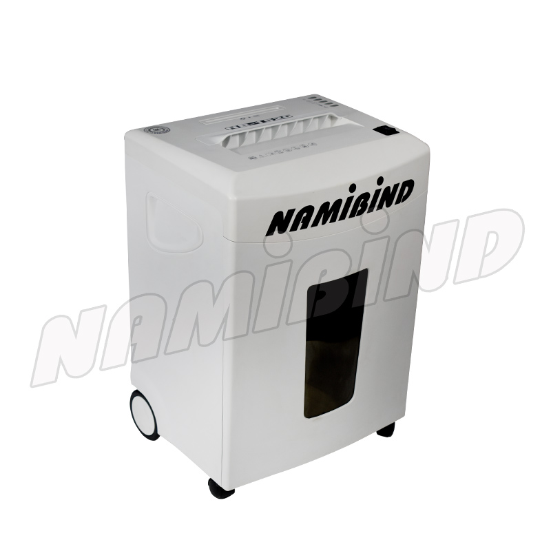 Namibind NB-1520 Cross-Cut Paper Shredder, 14-Sheet Capacity, 4x30mm Shred Size, 22L Bin, 230mm Throat, Shreds Paper, CD, Credit Cards, Thermal Shutdown - Image 4