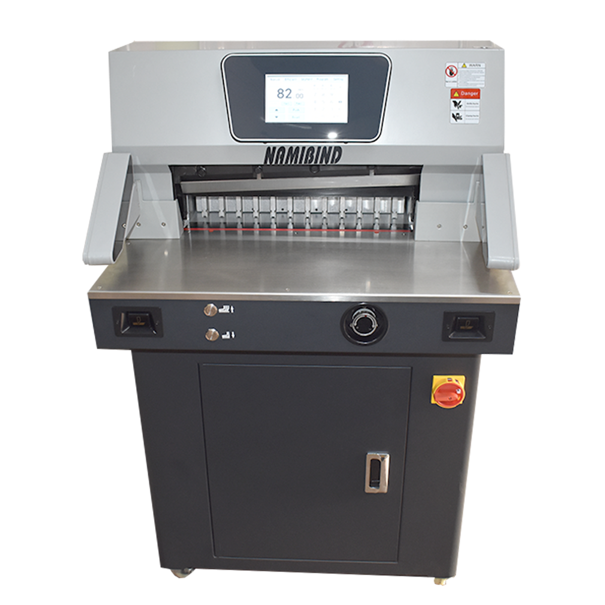 Namibind ZX500S Electric Paper Cutting Machine,19.6 inch, 500mm Max Cutting Width, 80mm Max Cutting Height, Automatic Clamp and Push - Image 5