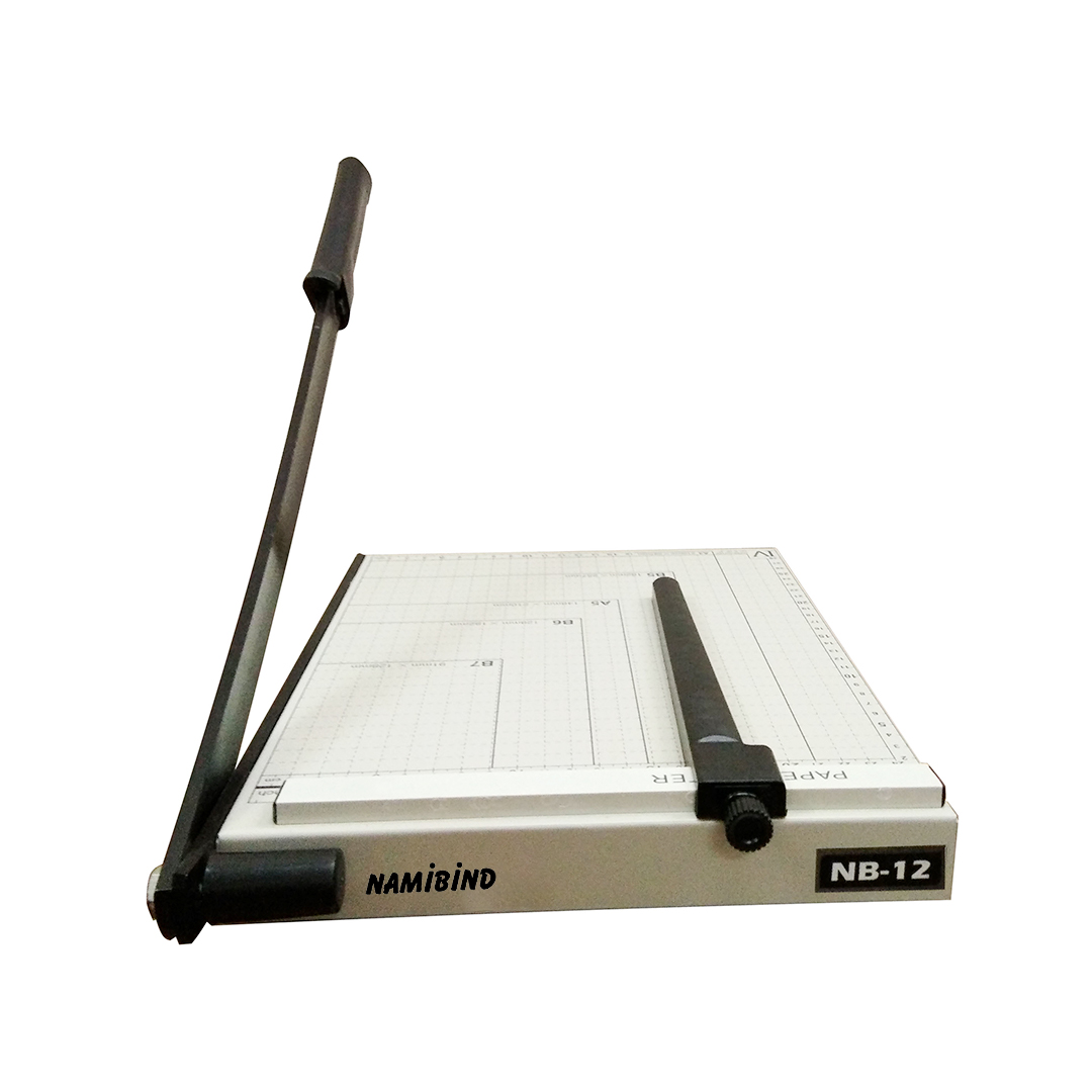 Namibind NB-12 Manual A4 Paper Cutting Machine With Cutting Capacity 8-10 Sheets - Image 2