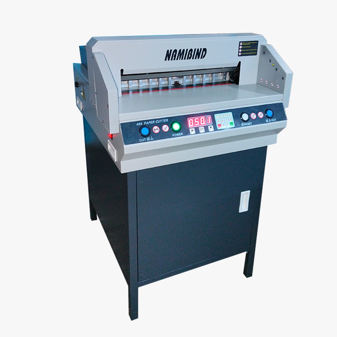Namibind ZX-450VS 17 Inch Auto-Feeding Electric Paper Cutting Machine - Image 5
