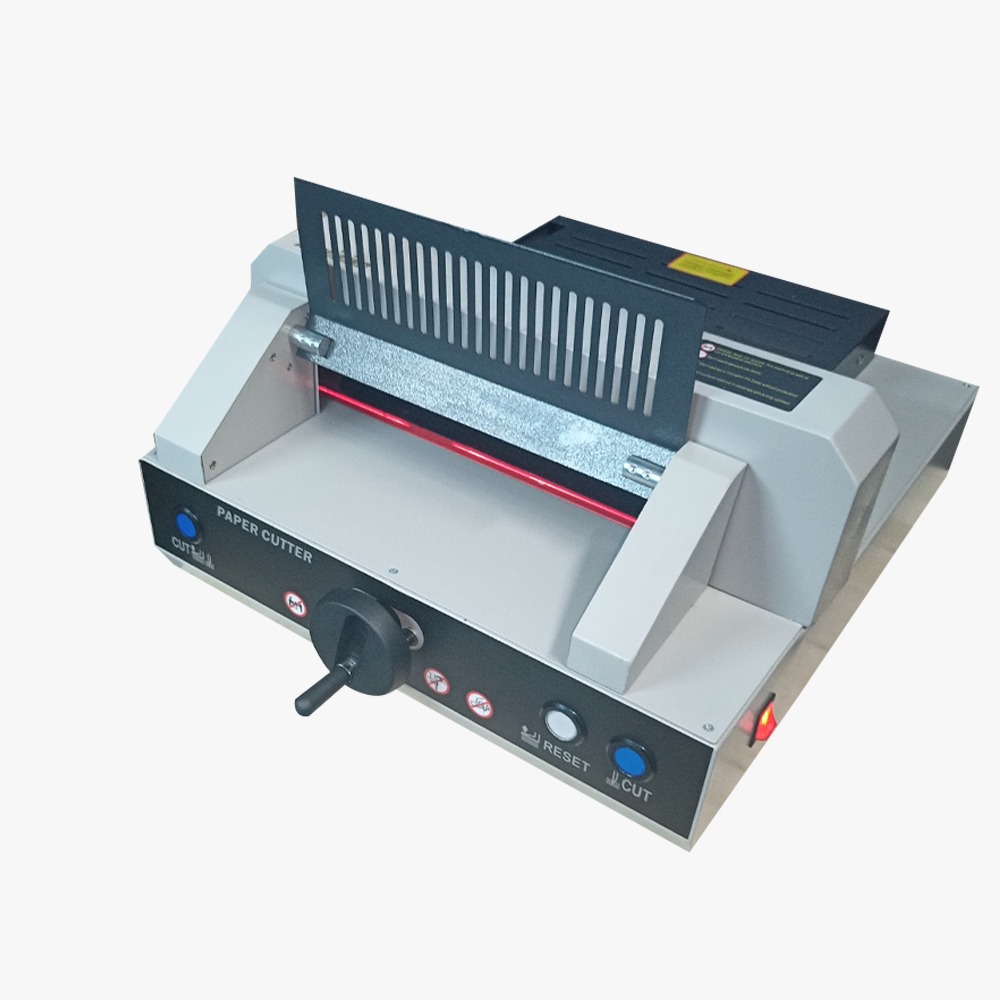 Namibind ZX-320V 13 inch Electric Desktop Paper Cutting Machine, 320 mm Max Cutting Width, 30 mm Max Cutting Height, Auto Paper Clamp, Manual Push - Image 6