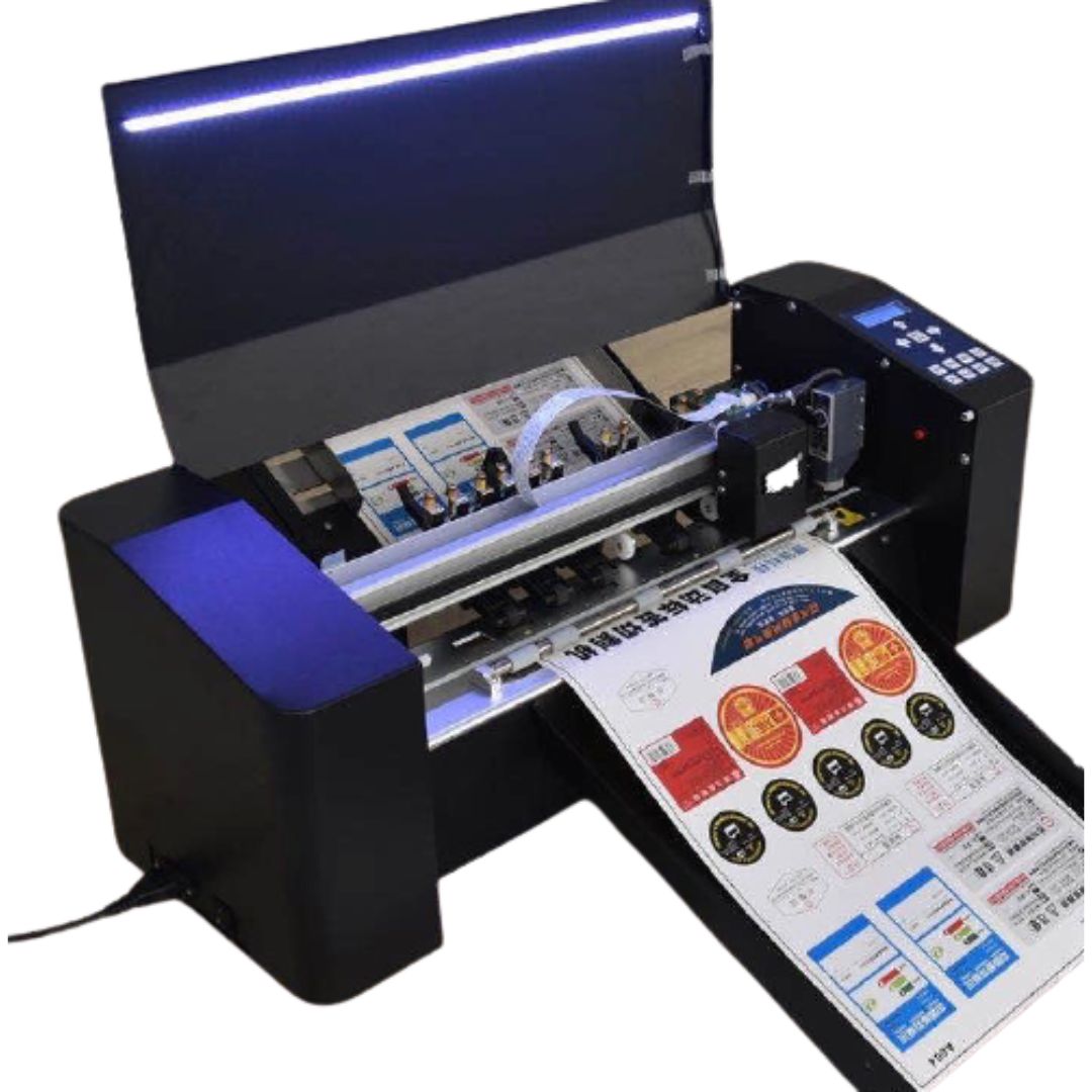 Toyocut C13 Label Die Cutter Machine | Max 350mm Media Width | 900mm/s Cutting Speed | 1mm Max Cutting Thickness | High-Speed Microprocessor | 2×16 LCD Display | 800g Pressure | USB/Network Interface - Image 2