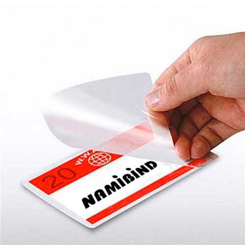 Namibind 70 x 100 mm Thermal Lamination Pouch 125 Micron, Premium Quality, Crystal Clear Lamination ID Card Pouch Pack of 10 (100 Pouches/Pack)