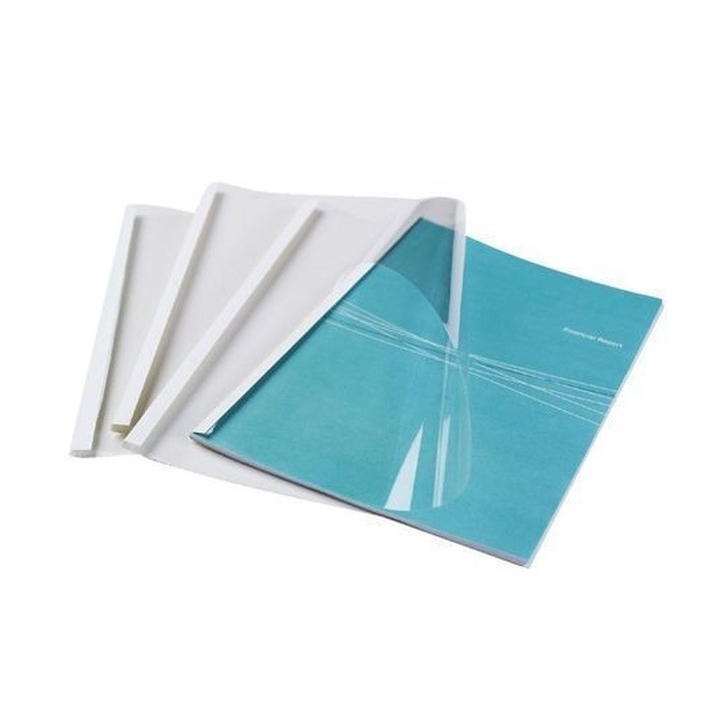 Namibind Thermal Book Binding Cover, 12 mm A4 Size, Clear Film Cover With Creasing & Hot Glue Base Ideal for Office, School, and Business Use - Image 3