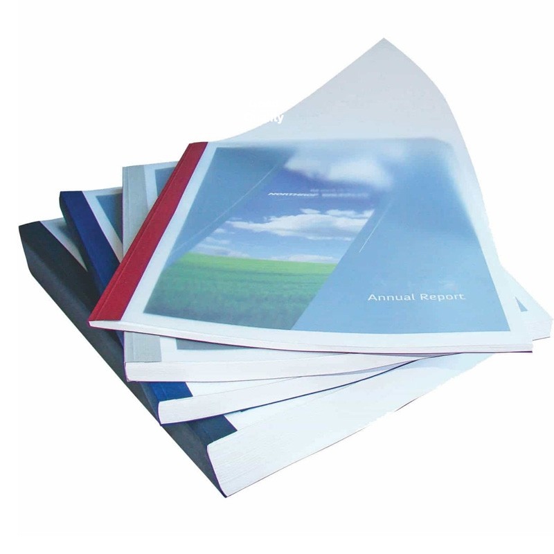 Namibind Thermal Book Binding Cover, 12 mm A4 Size, Clear Film Cover With Creasing & Hot Glue Base Ideal for Office, School, and Business Use - Image 2