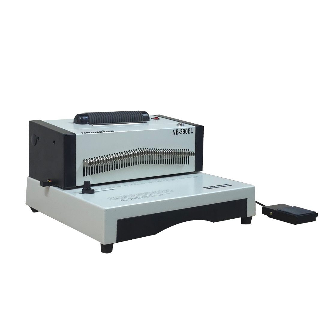 Namibind NB 390EL Electric Binding Machine, A4 Size, 20-22 Sheet Punch (70gsm), 400-500 Sheet Binding Capacity with Coil Inserter - Image 7