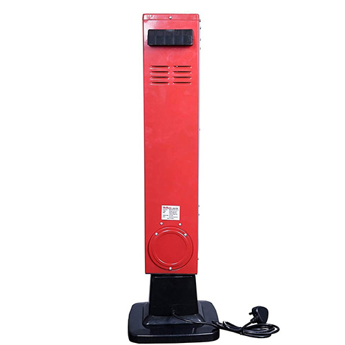 Maurice MR1500 Pillar Heater, 1500W Fan Heater with 2 Heat Settings, Stainless Steel Reflector, 230V Power - Image 4