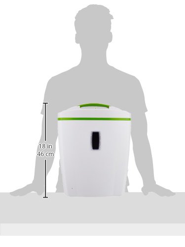 Antiva CC 225 CD Cross-Cut Shredder | 8-9 Sheet Capacity | Shreds Paper, CDs & Credit Cards | 4x18mm Shred Size | 21L Waste Bin | 225mm Feed Width - Image 4