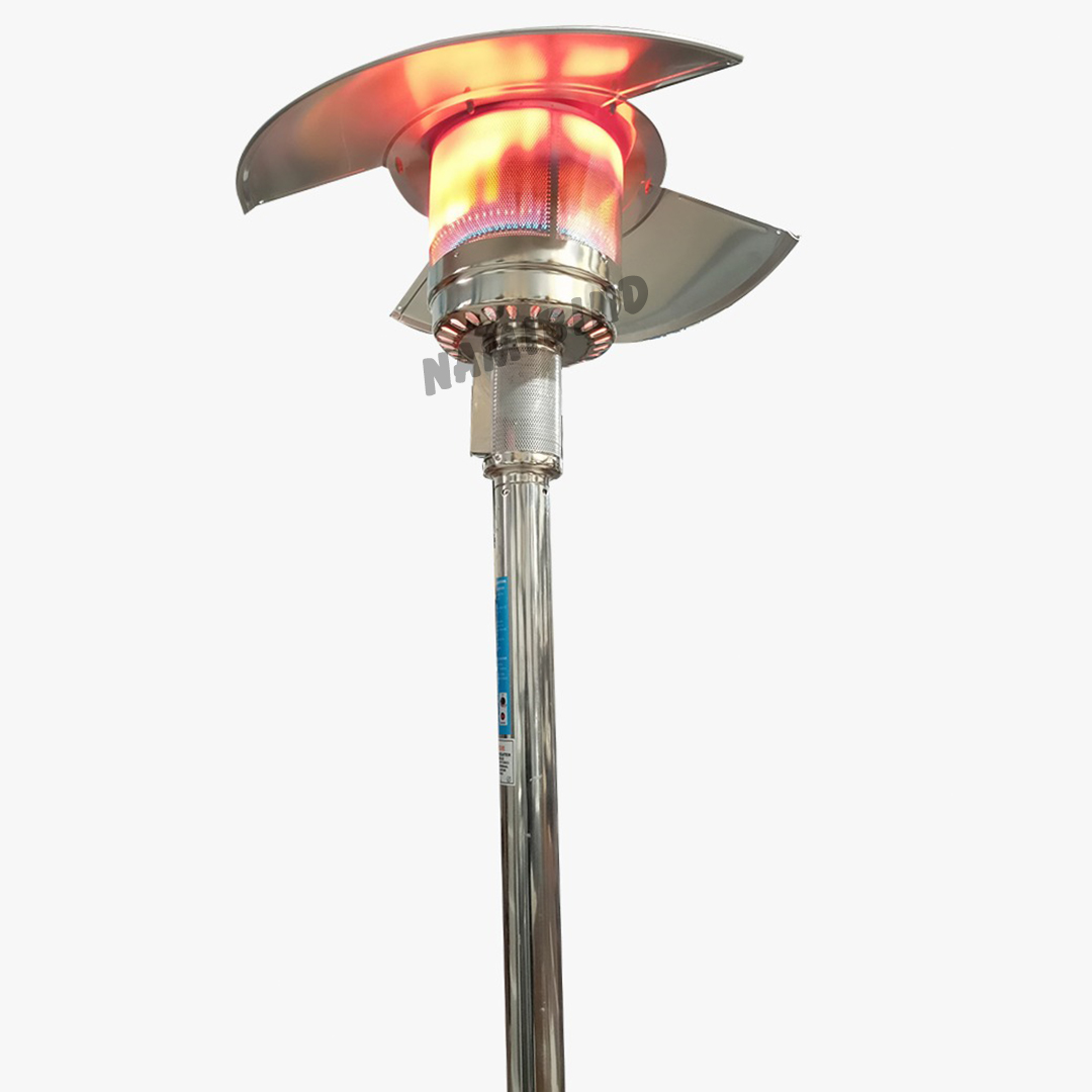 Kavinson Limi-2 Outdoor Gas Heater with Anti-Tilt Safety, and Quartz Tube Flame Housing For Outdoor & Garden - Image 3