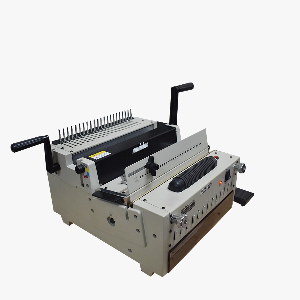 Namibind NB-6918 Multi-Function Binding Machine, 30-Sheet Punch Capacity, 500-Page Comb/Coil, 250-Page Wire 2:1, 120-Page Wire 3:1 - Image 3