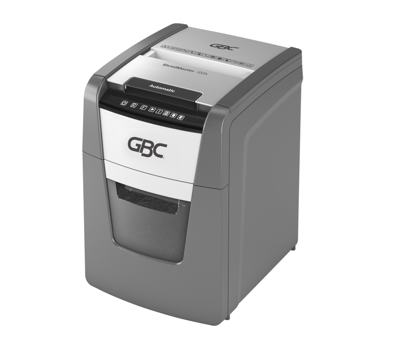 GBC Auto+ 100X Cross Cut Shredder | 100 Sheet Auto Feed, P-4 Security, 34L Bin Ideal for Offices & Personal Use - Image 3
