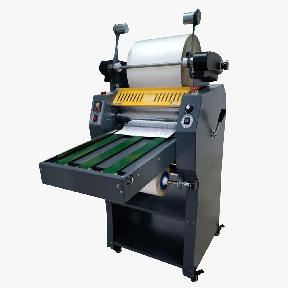 Jumbo Roll To Roll Thermal Lamination Machine With Rewinder | ZX-490 EL
