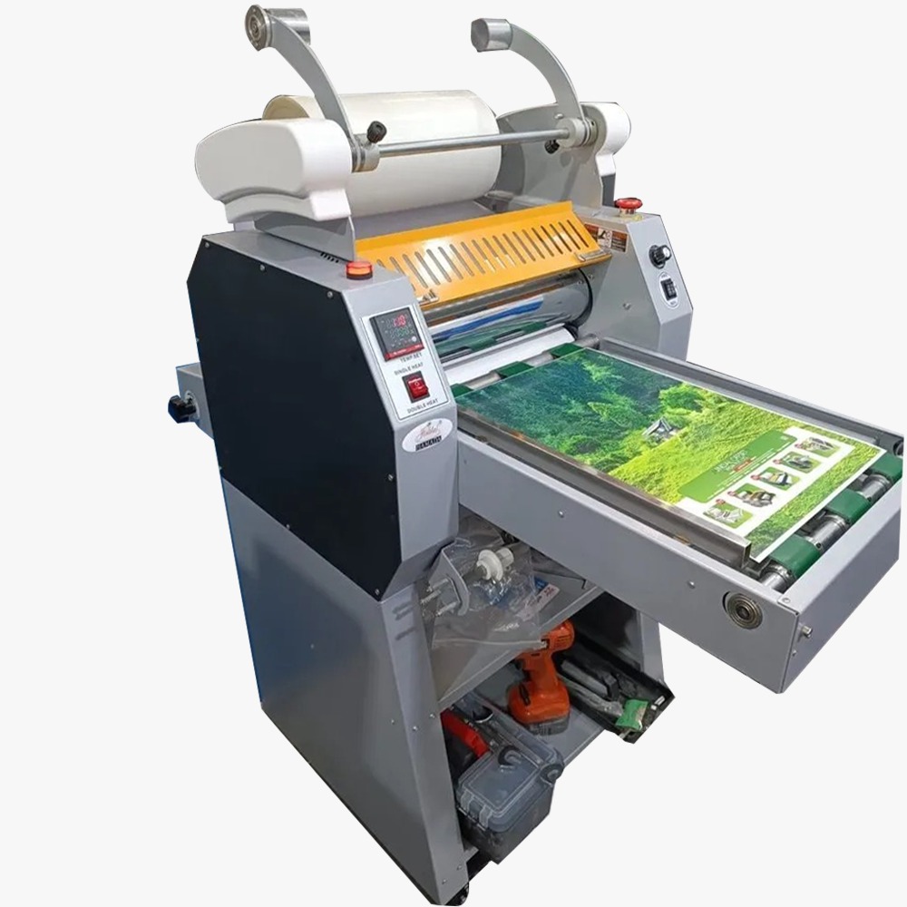 Jumbo Roll To Roll Thermal Lamination Machine With Rewinder | ZX-490 EL - Image 3