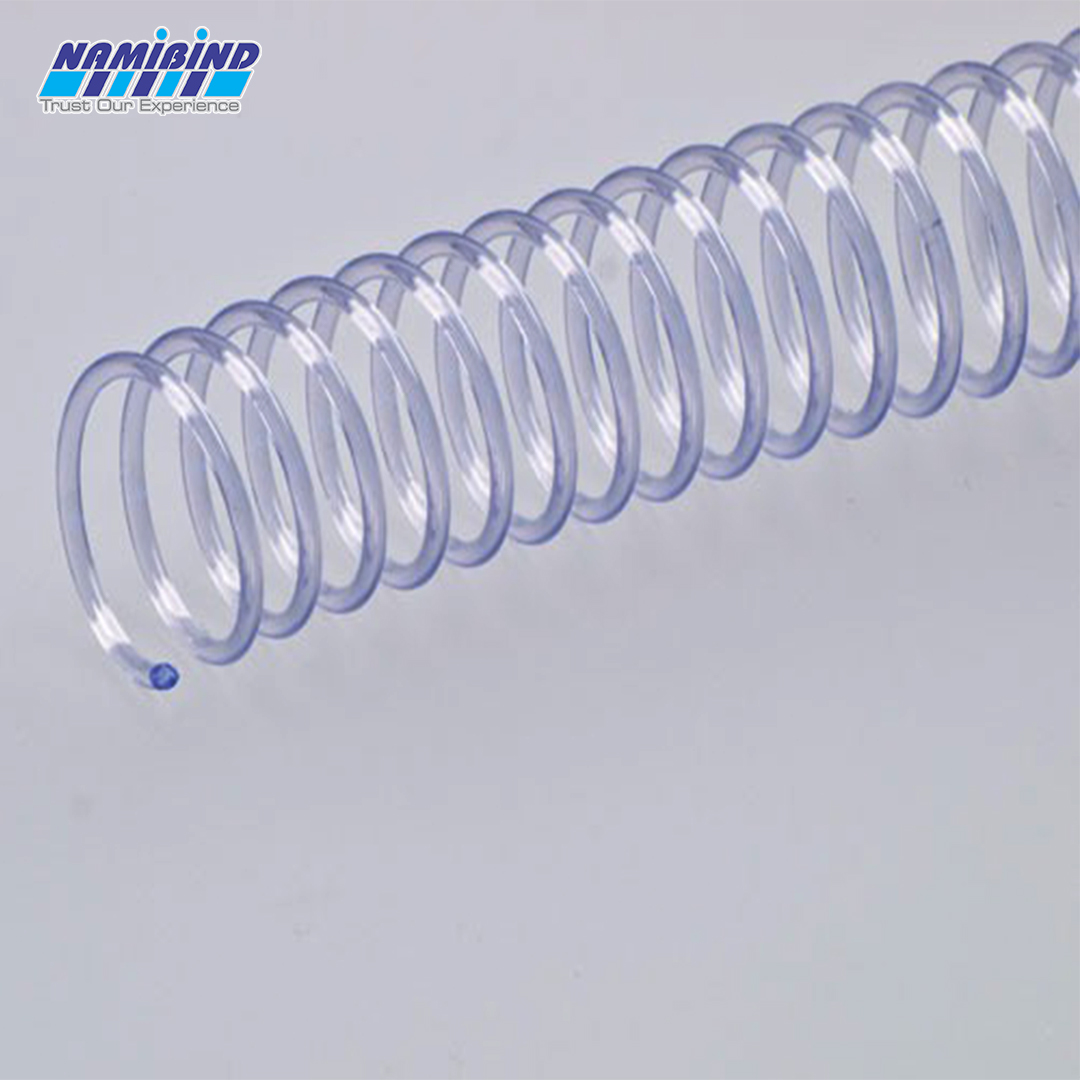 Namibind 12 mm Spiral Binding Ring Coil, A4 Size, 60-70 Sheet Capacity, Pack of 100 Pcs, Imported ABS Plastic, Ideal for Books, Notebooks, Registers, Diaries - Image 2
