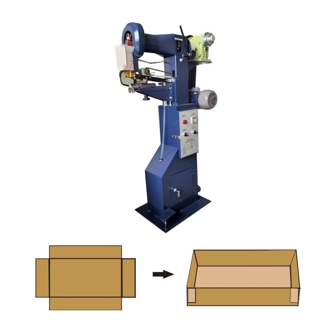 Namibind BTM-66 Box Corner Pasting Machine, Rigid Box Pasting, 10–30 pcs/min Output, AC 220V, 0.4 kW Power - Image 9