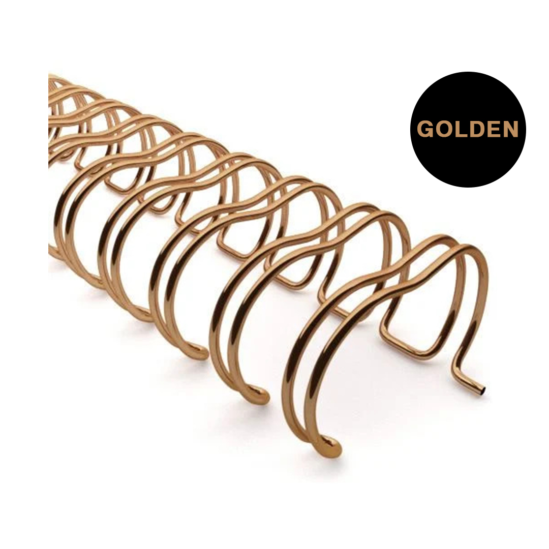 12 mm 3:1 Double Loop Wire Binding | Twin Loop Wire Binding Ring A/4 12 mm 3:1