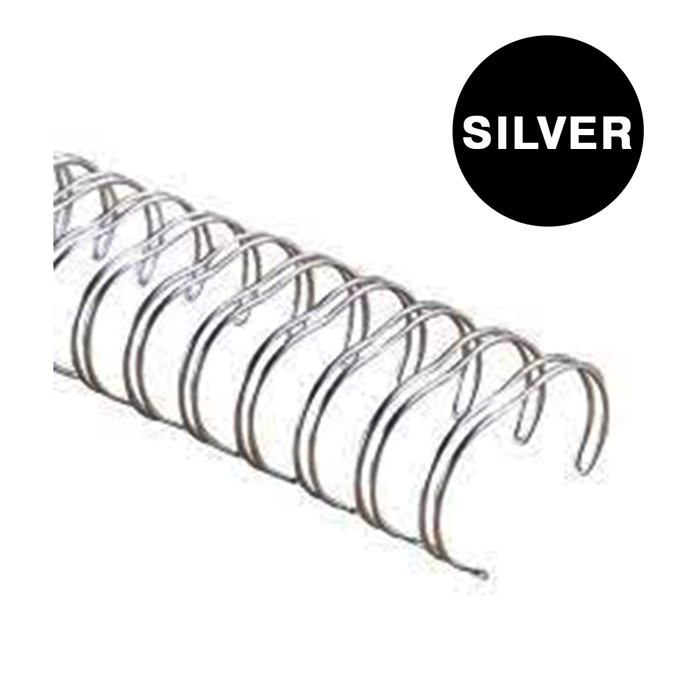 22 mm 2:1 Double Loop Wire Binding | Twin Loop Wire Binding Ring A/4