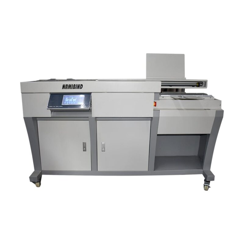 Namibind ZX-60HC A3 Perfect Binding Machine | 460mm Binding Length | 60mm Thickness | Side Gluing | 300 Books/Hour | 7” Touchscreen | Hot Melt Adhesive