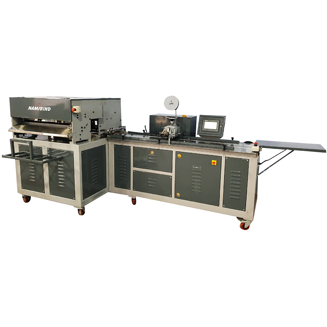 Fully Automatic 3 in 1 Notebook Making Machine A4 Size 35 to 46cm Width 1 to 10mm Thickness1500-2000 Books/Hr - Image 2