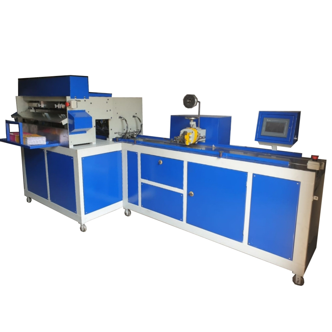 Fully Automatic 3 in 1 Notebook Making Machine A4 Size 35 to 46cm Width 1 to 10mm Thickness1500-2000 Books/Hr - Image 3