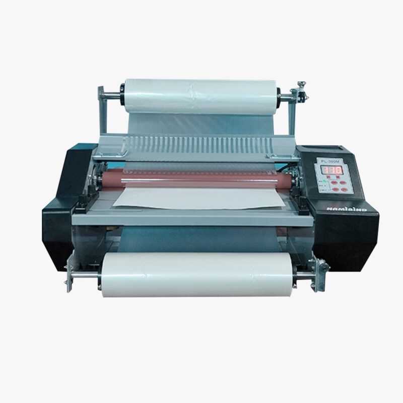 Namibind PL 360M Roll to Roll Laminating Machine, A3, A4, A5, A6 Size, 360 mm Max Laminating Width, 300 Mic Thickness, 650 mm/min Speed, Heavy-Duty & Professional Use