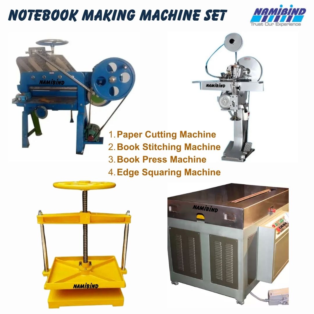 Most Selling Semi Automatic Notebook Making Machine Set - Image 2