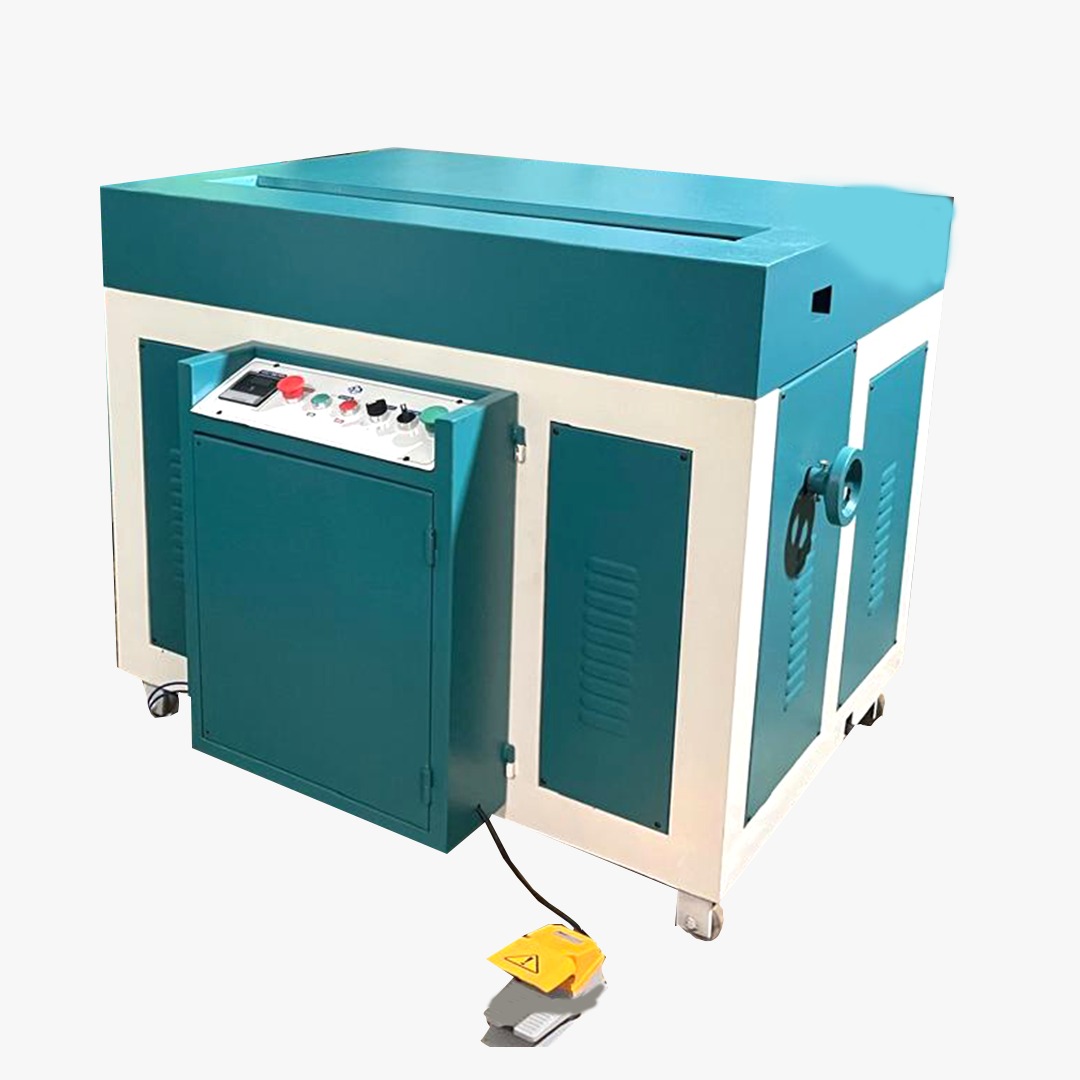 Semi-Automatic Hydraulic Edge Squaring Machine for Bookbinding Max Book Block Width 850 mm Adjustable System Pressure