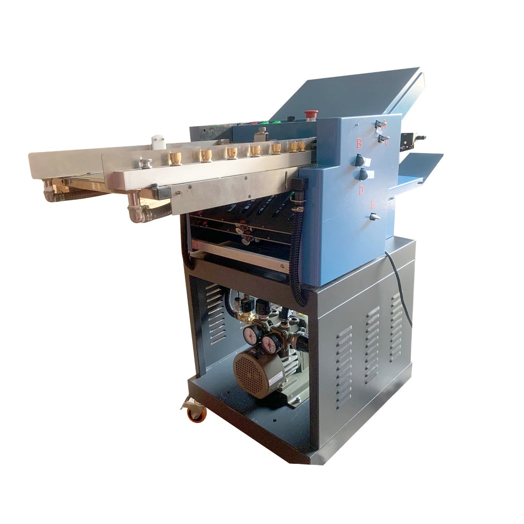Namibind PFM 380B Vacuum Feeder Suction Paper Folding Machine | 2 Parallel Fold | 29,000 A4/hr Speed With Suction Feeder System Ideal For Pharmaceutical, Packaging & Marketing Companies - Image 2